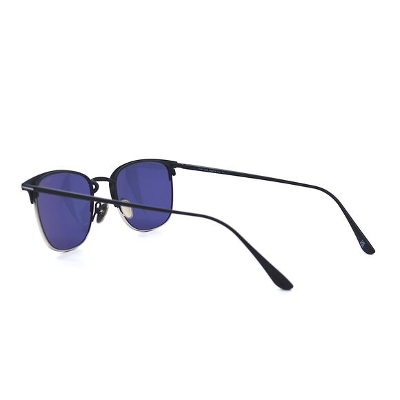 NEW TOM FORD LIV TF851/S 91V BLUE SILVER UNISEX AUTHENTIC SUNGLASSES - Picture 4 of 12